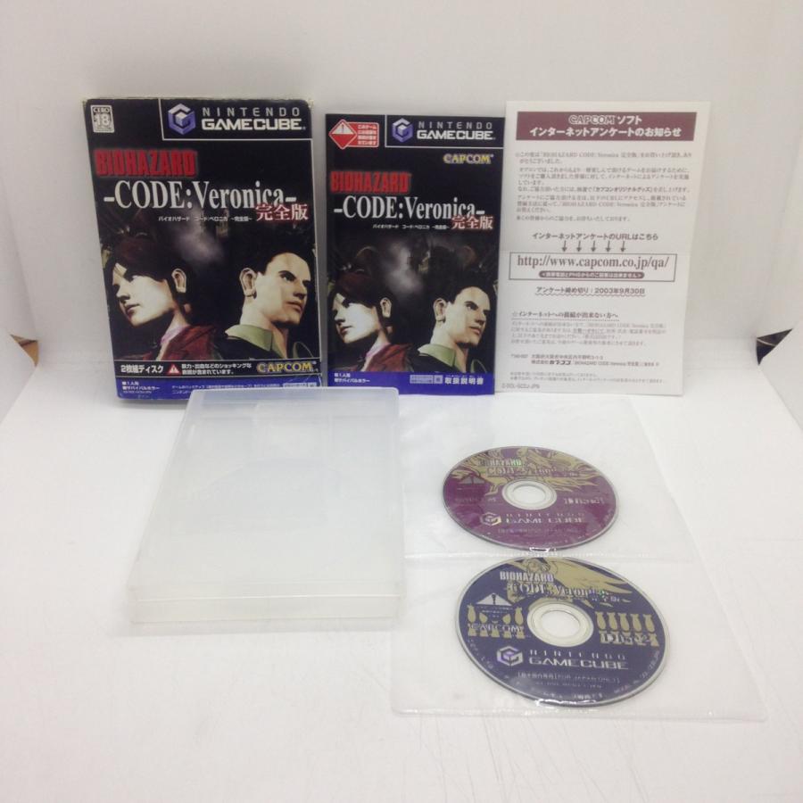 バイオハザード コードベロニカ完全/ゲームキューブ(GC)/箱・説明書