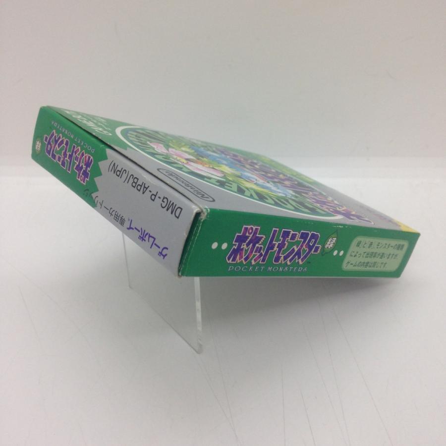 ポケットモンスター　緑　箱、マップ付属 ポケットモンスター 緑 マップ同梱/ゲームボーイ(GB)/箱・説明書