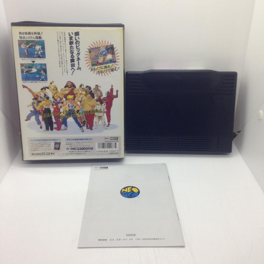 ファイターズ ヒストリー・ダイナマイト/ネオジオ(NEOGEO)/箱・説明書