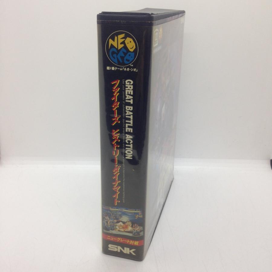 ファイターズ ヒストリー・ダイナマイト/ネオジオ(NEOGEO)/箱・説明書