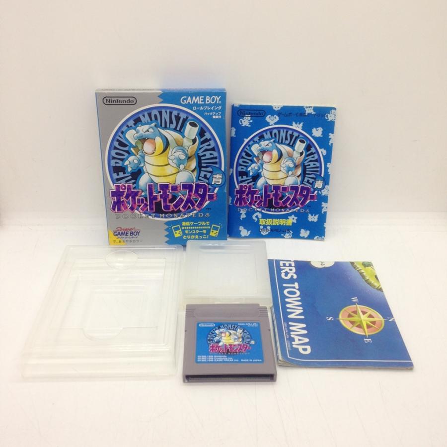 ポケットモンスター青 初回限定販売版/ゲームボーイ(GB)/箱 ポケットモンスター青 初回限定販売版/ゲームボーイ(GB)/箱