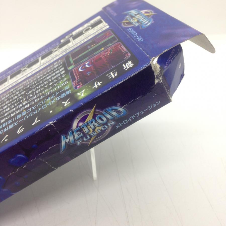 メトロイドフュージョン/ゲームボーイアドバンス(GBA)/箱・説明書あり