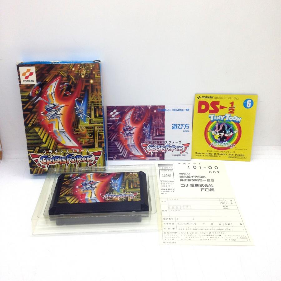 クライシスフォース/ファミコン(FC)/中古/箱・説明書あり : MEIKOYA