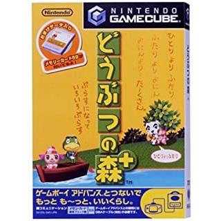 どうぶつの森+(プラス)/ゲームキューブ(GC)/中古/一部付属品欠品