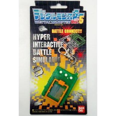 デジタルモンスター Ver.5 クリアグリーン/電子ゲーム(LSI)/中古/箱