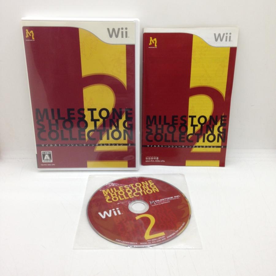 マイルストーン シューティングコレクション2/Wii(Wii)/中古/箱・説明
