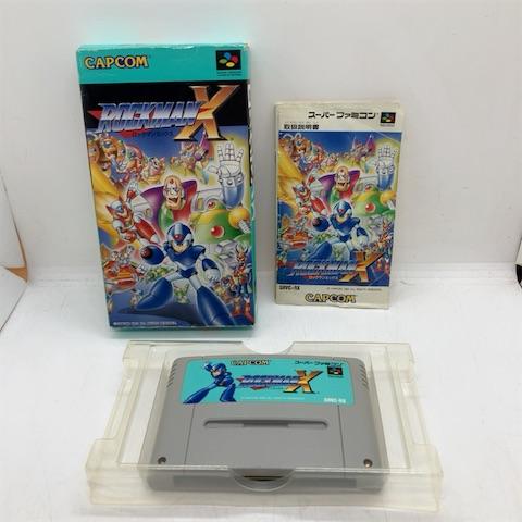 ロックマンX/スーパーファミコン(SFC)/中古/箱・説明書あり : MEIKOYA