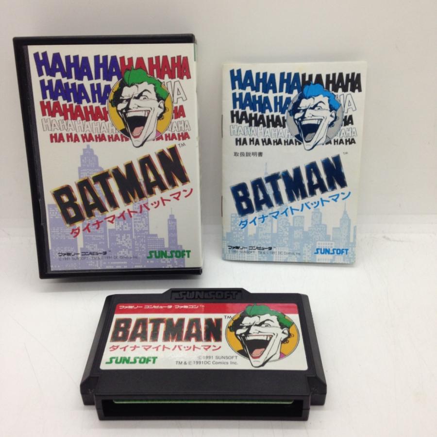 ダイナマイトバットマン/ファミコン(FC)/中古/箱・説明書あり