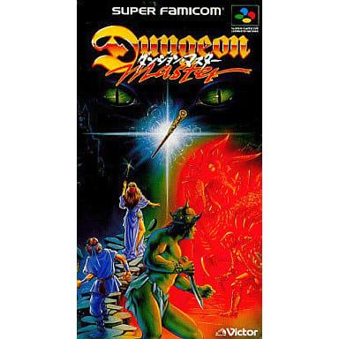ダンジョン・マスター/スーパーファミコン(SFC)/中古/箱・説明書あり
