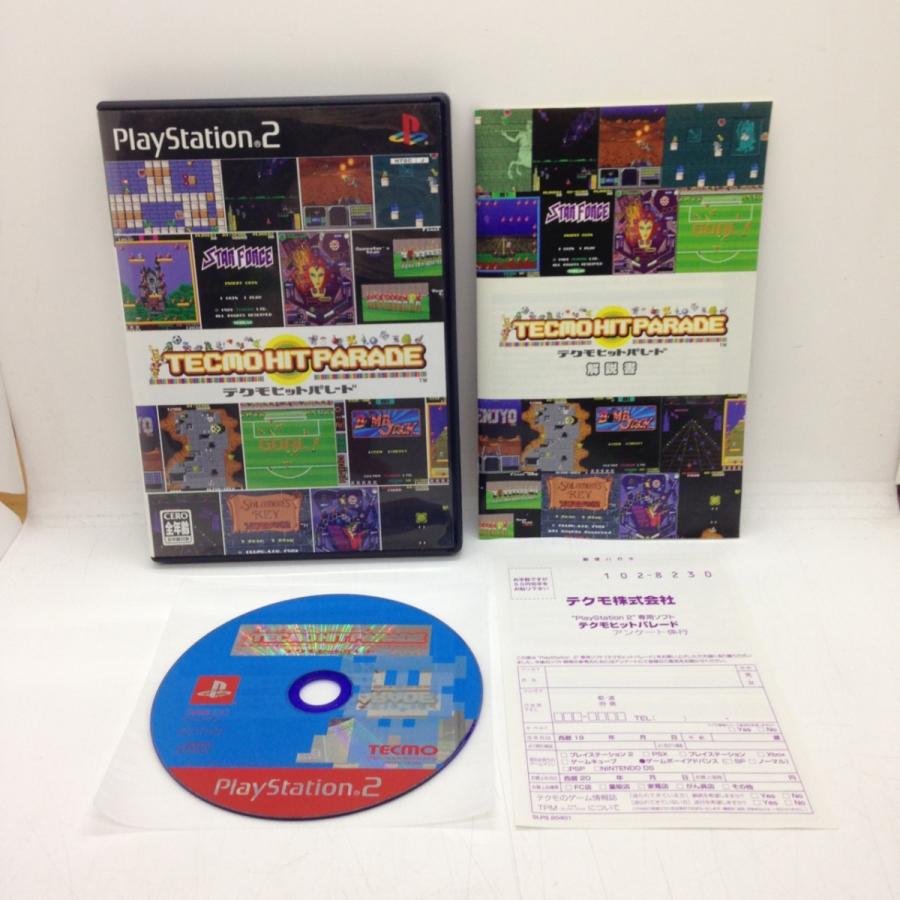 テクモヒットパレード/プレイステーション2(PS2)/中古/箱・説明書あり
