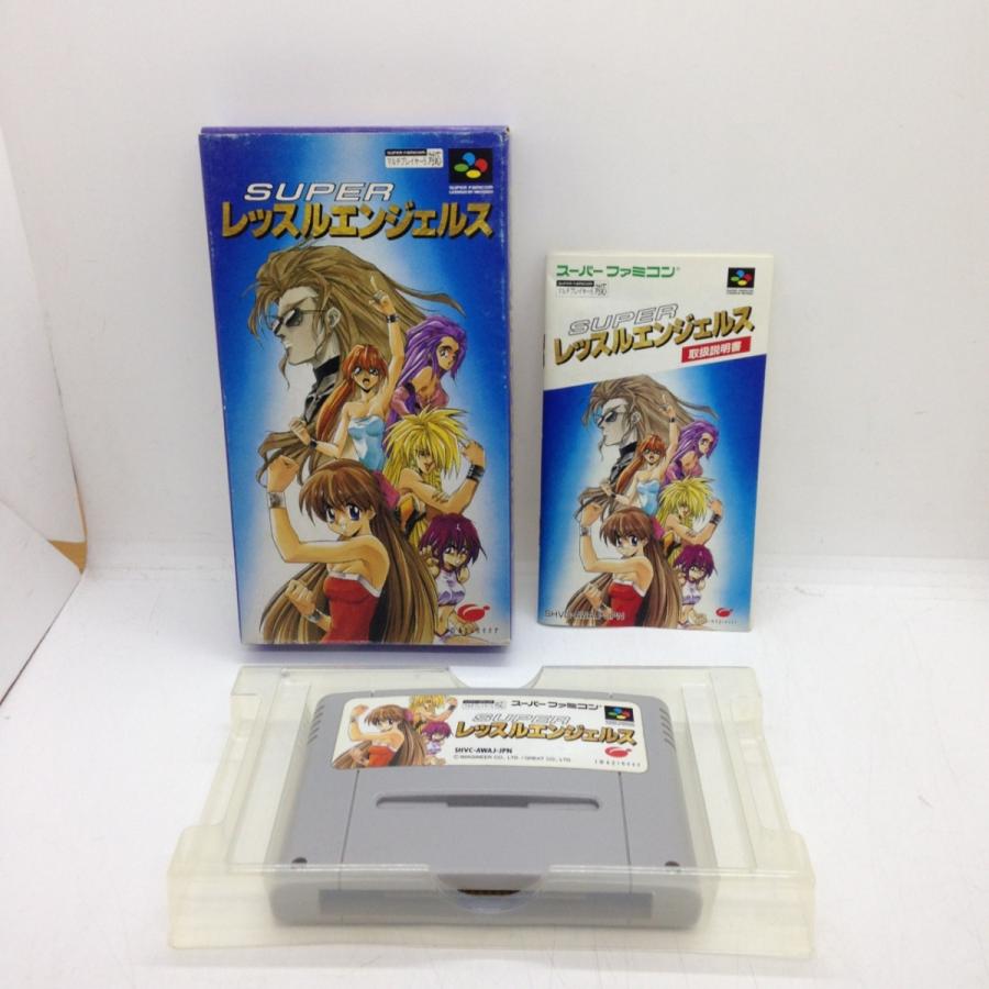 スーパーレッスルエンジェルス　スーパーファミコンソフト スーパーレッスルエンジェルス/スーパーファミコン(SFC)/中古/箱・説明