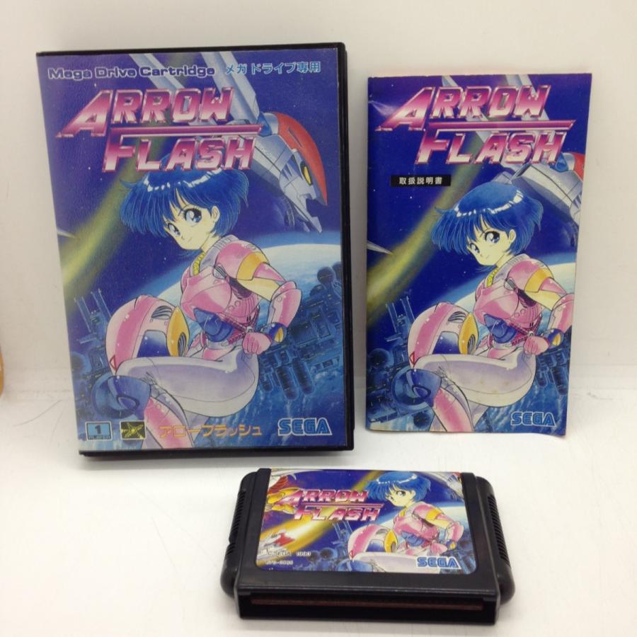 アローフラッシュ/メガドライブ(MD)/中古/箱・説明書あり : MEIKOYA