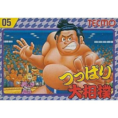 TECMO つっぱり大相撲 05 つっぱり大相撲【FC】もろだし、すうぷれっくす、こんな決まり手あり？