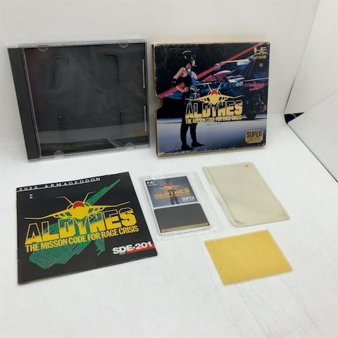 オルディネス/SuperGrafx専用ソフト/PCエンジン(PCE)/中古/箱・説明書