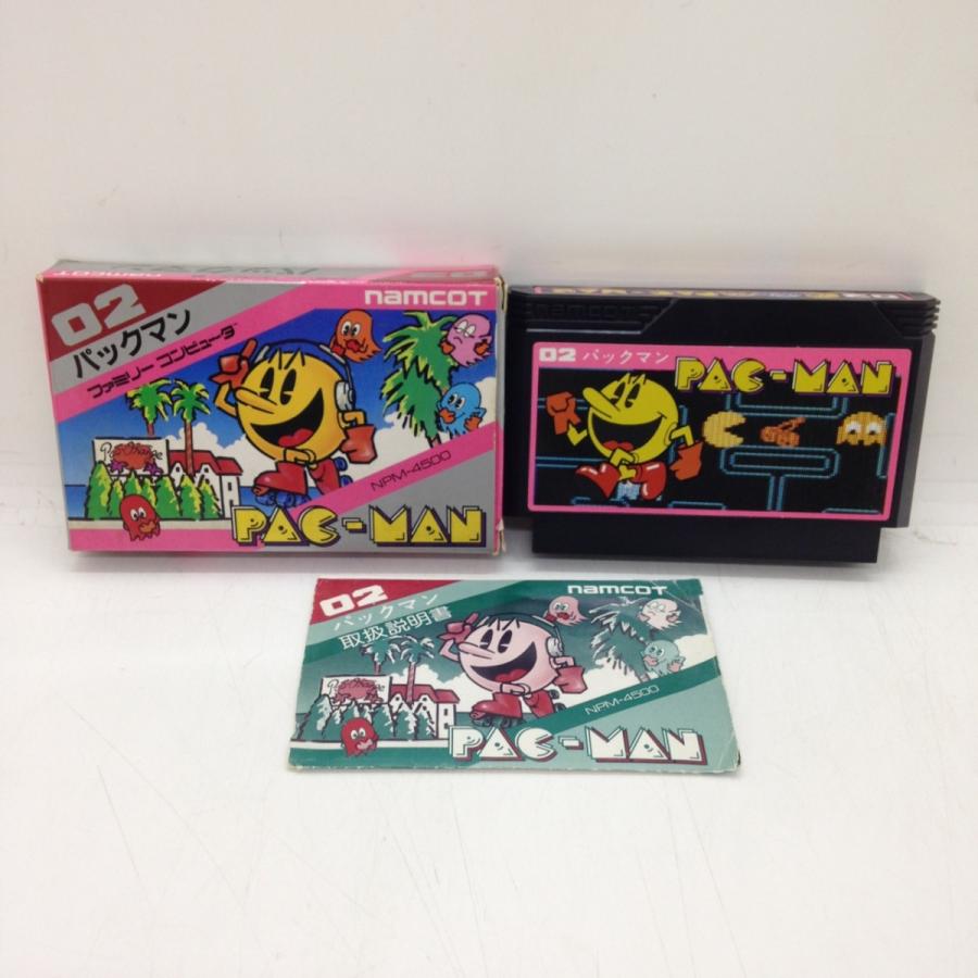 パックマン/ファミコン(FC)/中古/箱・説明書あり : MEIKOYA - 通販