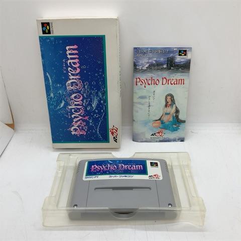 サイコドリーム/スーパーファミコン(SFC)/中古/箱・説明書あり