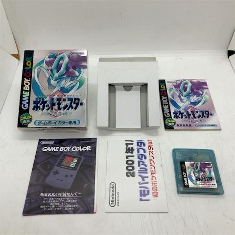 ポケットモンスター クリスタル/ゲームボーイ(GB)/中古/箱・説明書あり