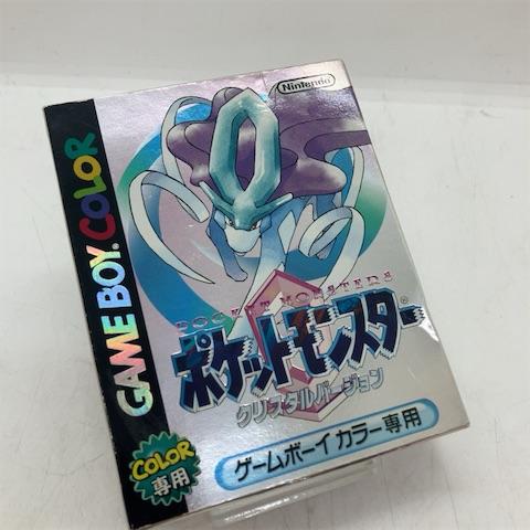 ポケットモンスター クリスタル/ゲームボーイ(GB)/中古/箱・説明書あり