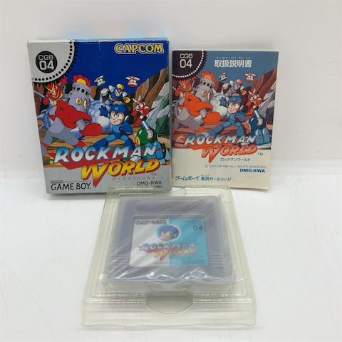 ロックマンワールド/ゲームボーイ(GB)/中古/箱・説明書あり : MEIKOYA