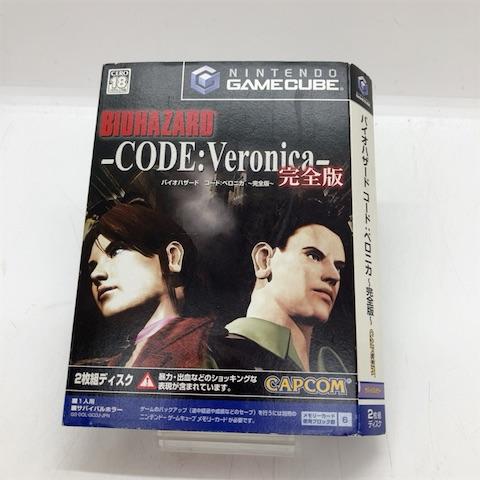 バイオハザード コードベロニカ完全/ゲームキューブ(GC)/中古/箱・説明