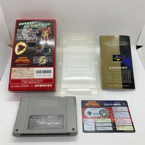 スーパーメトロイド/スーパーファミコン(SFC)/中古/箱・説明書あり