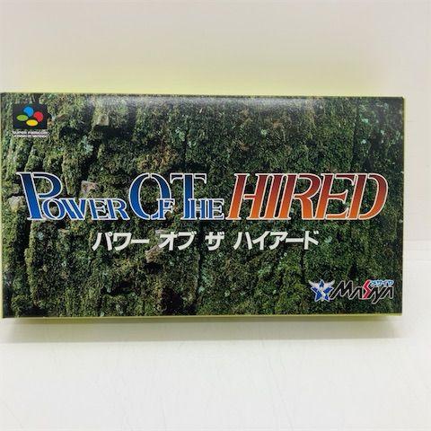 パワー・オブ・ザ・ハイアード/スーパーファミコン(SFC)/未使用品