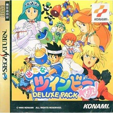セガサターン　出たなツインビーヤッホー! DELUX PACK 出たなツインビーヤッホー！ DELUXE PACK/セガサターン(SS)/中古/箱