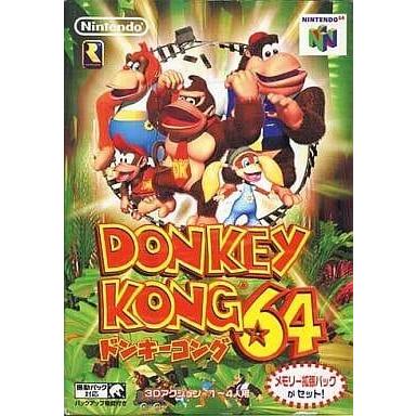 ドンキーコング64 メモリー拡張パック同梱版/NINTENDO64(N64)/中古/箱