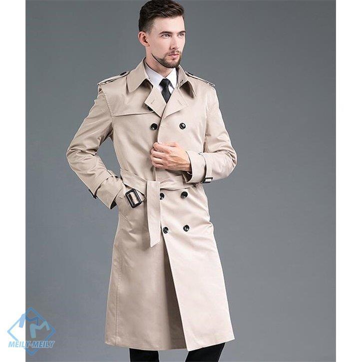 流行 Pコート ピーコート 秋 アウター ロング丈 スプリング ビジネスコート メンズ トレンチコート スプリングコート 紳士服 トレンチコート ジャケット スリム チェスターコート コート アウター Psaltryinternational Com