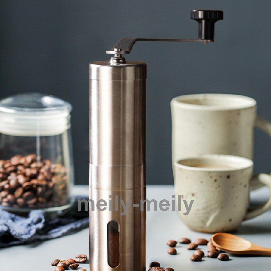 コーヒーミル コーヒーミル手動 アウトドア 手挽きコーヒーミル 手動式 セラミック製臼 ステンレス 持ち運びやすい お手入れ簡単 Sale 102 Off