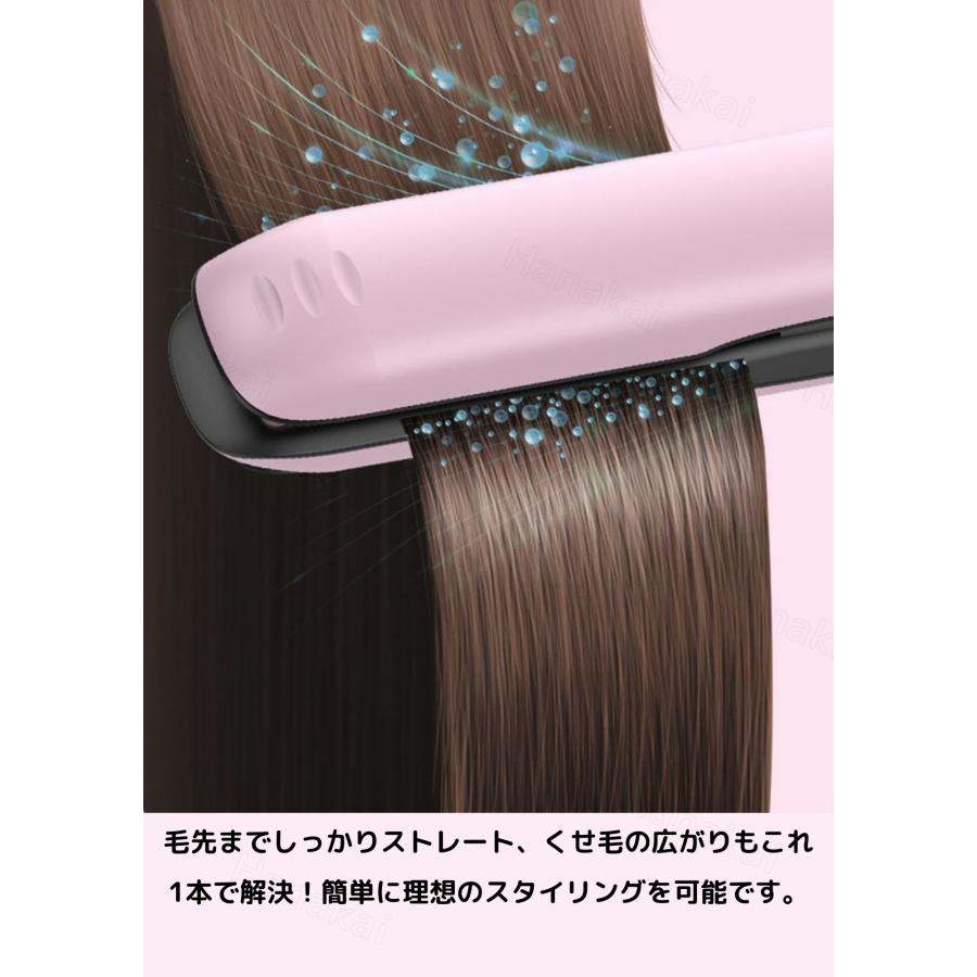 2025最新 ヘアアイロン コードレス ストレート＆カール 2Way usb充電式
