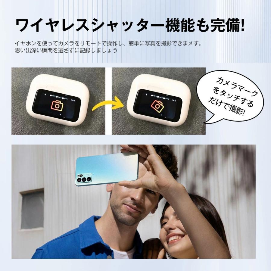 ワイヤレスイヤホン Bluetooth5.3 Hi-Fi音質 bluetoothイヤホン