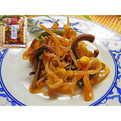 ビビンバ 1袋入り お試し メール便 4種の野菜おかず コチュジャンと
