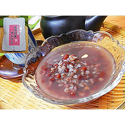 そばの実 ぜんざい ２０袋入  お蕎麦屋さんが作った 蕎麦の実 ぜんざい おしるこ お汁粉 善哉 冷やし レトルト ぜんざい ゼンザイ オシルコ