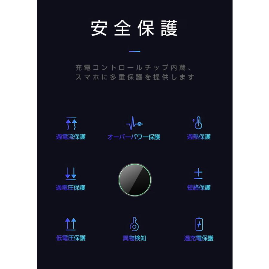 ワイヤレス充電器 チー充電器 充電プレート QI急速充電 置くだけ充電 iPhone17/16/15 Android対応 多機種対応 5W 7.5W 10W 15W【PL保険加入済み製品・安心】 | 明誠 | 13