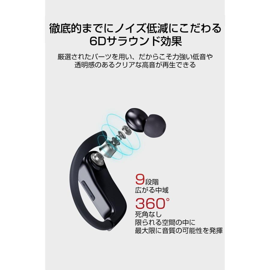 大人女性の 明誠ショップ ワイヤレスイヤホン Bluetooth5 1 耳掛け型 カナル型 左右分離型 両耳用 片耳用 通話マイク内蔵 ハンズフリー Siri対応 スポーツ向 電量表示 Redoriente Net