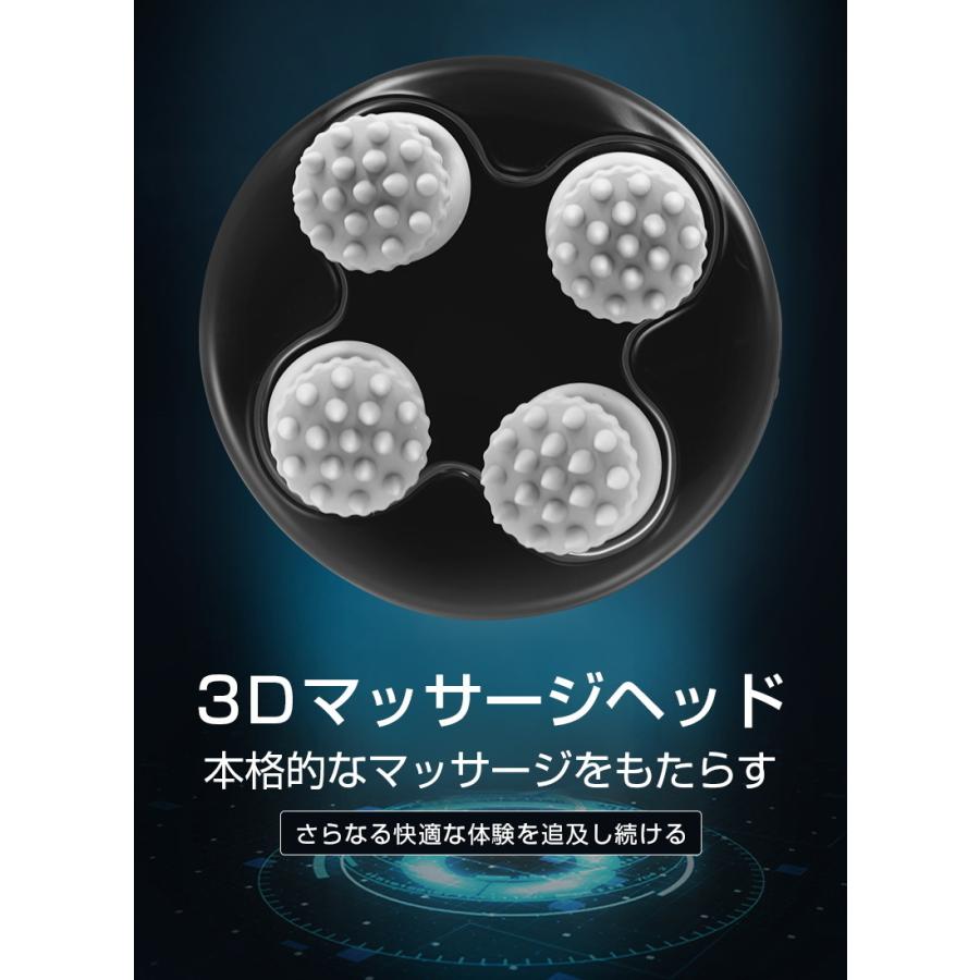 明誠 ヘッドマッサージャー 頭皮マッサージ器 電動頭皮ブラシ