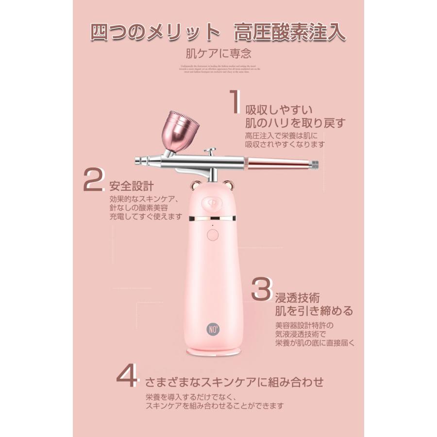 明誠 フェイススチーマー 水酸素噴霧器 水酸素注入 保湿潤い スプレー