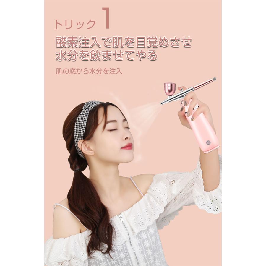 明誠 フェイススチーマー 酸素補給 スプレー ナノ噴霧 化粧水