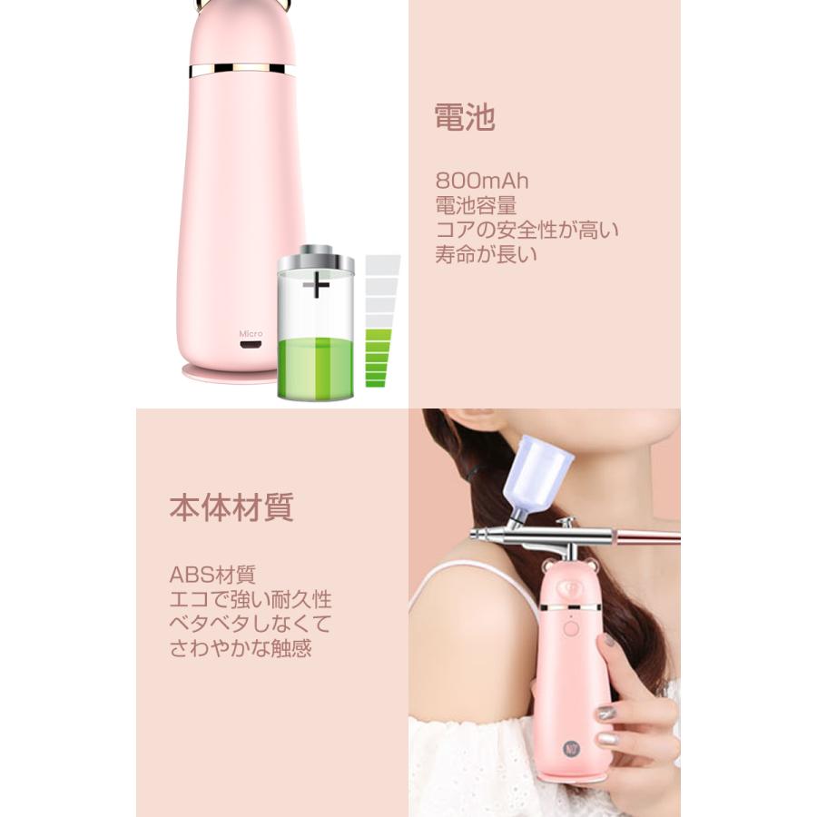 明誠 フェイススチーマー 酸素補給 スプレー ナノ噴霧 化粧水