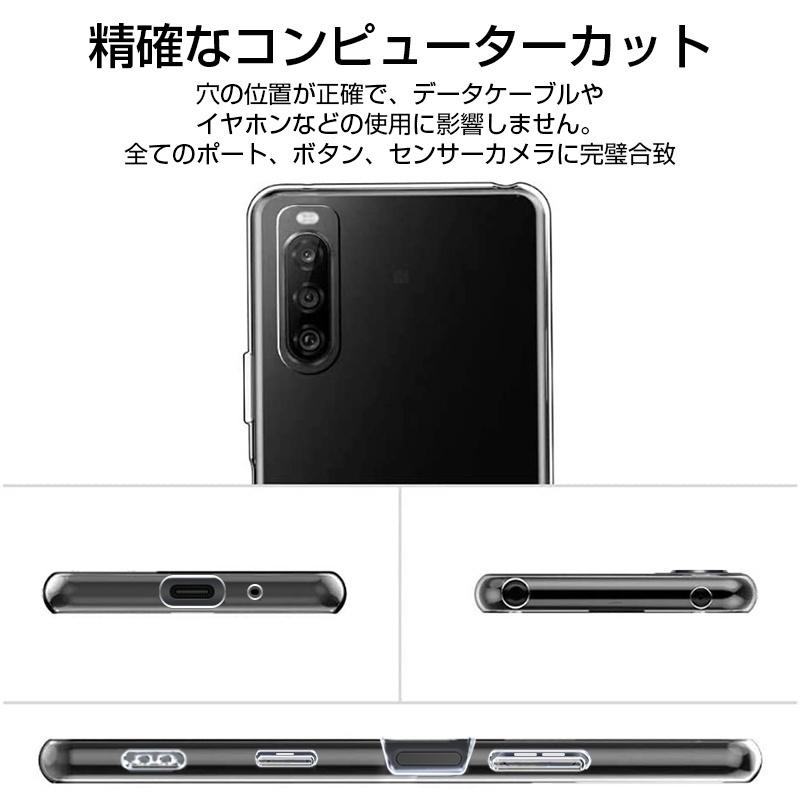 Xperia 10 III SO-52B / SOG04 / A102SO / Xperia 10 III lite XQ-BT44 スマホケース TPU 透明 スマホ 携帯電話 衝撃吸収 擦り傷防止 耐衝撃 軽量 ソフトケース｜meiseishop｜13