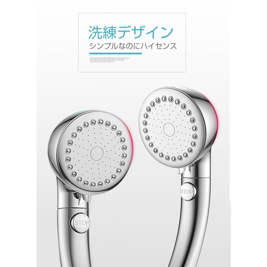 シャワーヘッド マイクロバブル ミスト水流 バブルバス バブル発生 増