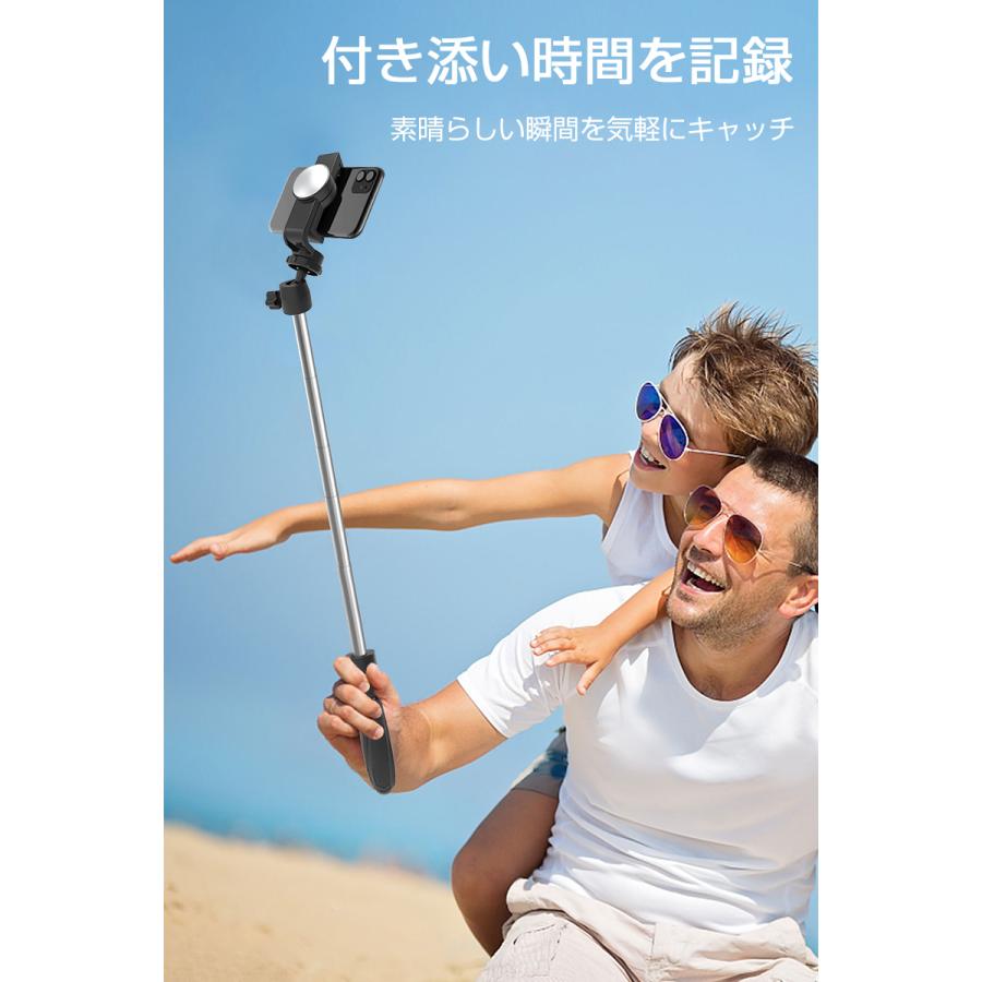 明誠 自撮り棒 セルカ棒 三脚/一脚兼用 Bluetooth リモコン付き 無線