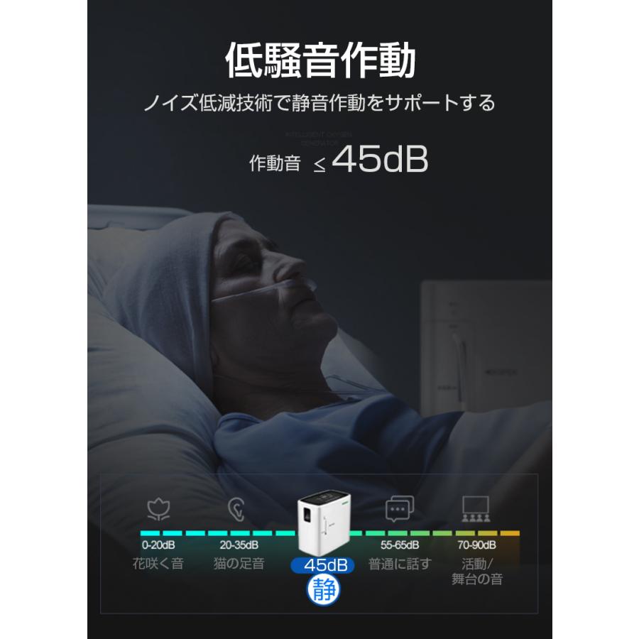 明誠 酸素発生器 家庭用酸素濃縮器 酸素吸入器 モレキュラーシーブ式