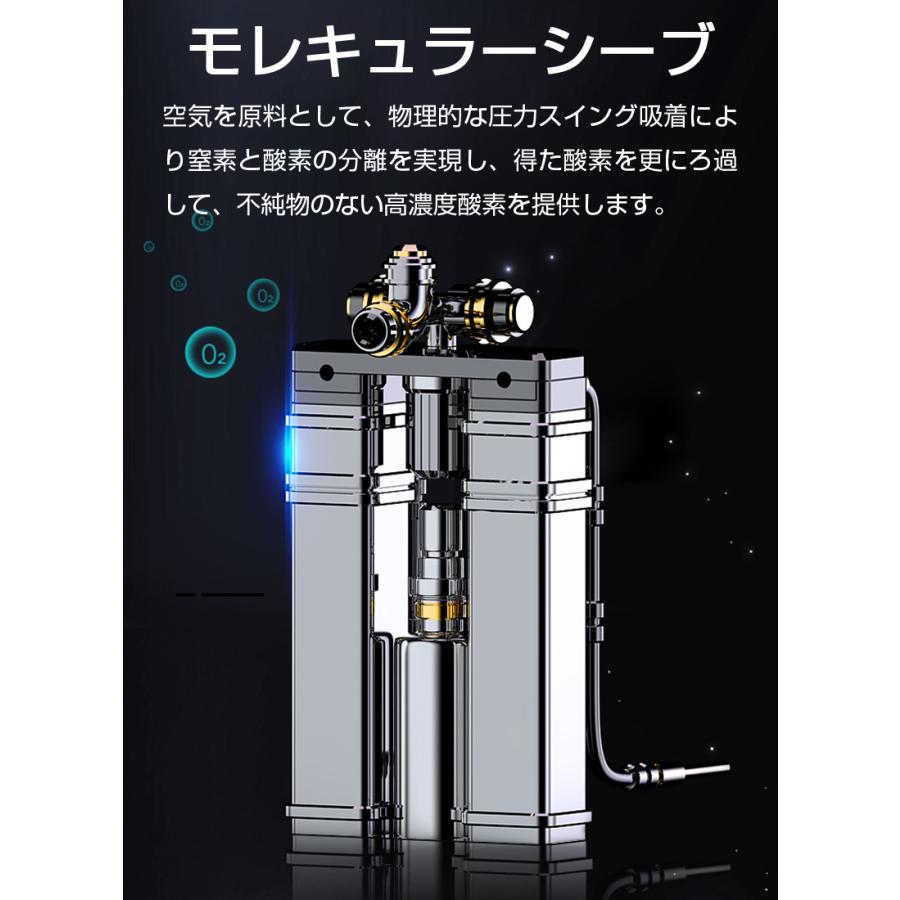 明誠 酸素濃縮器 酸素発生器 酸素 家庭用 酸欠対策 7L大流量 35~90％高