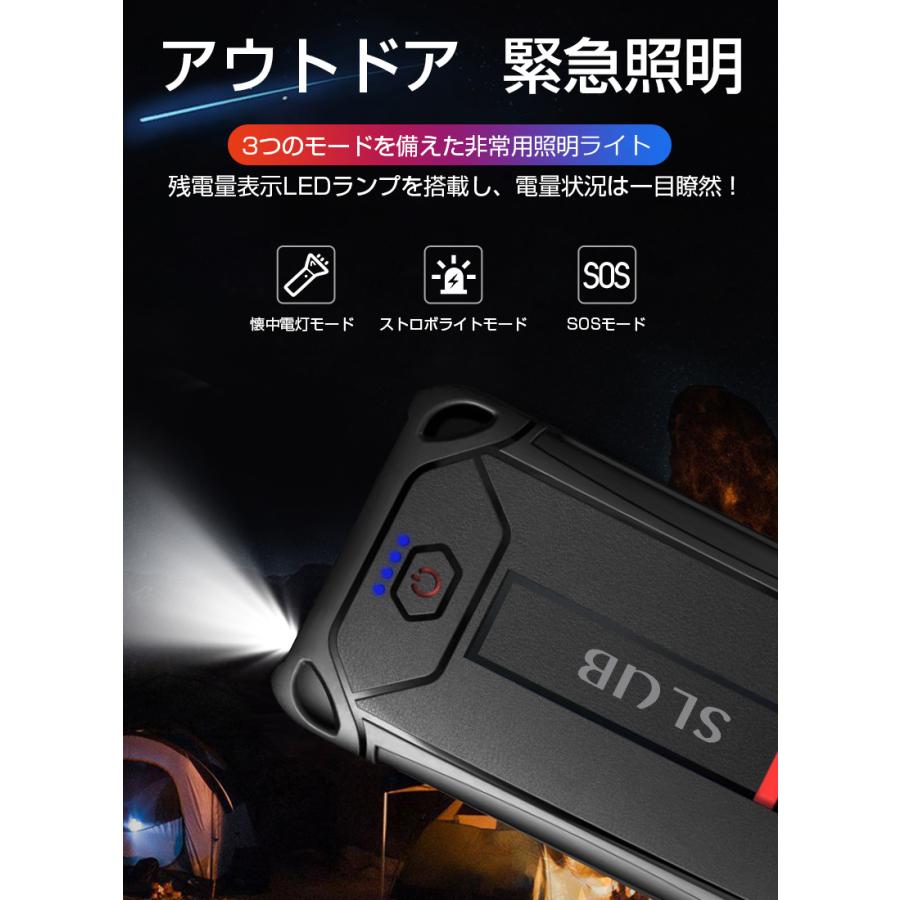 新品　ジャンプスターター エンジンスターター 12V車用エンジンスターター ジャンプスターター 12V車用エンジンスターター 30000mAh大容量 車緊急