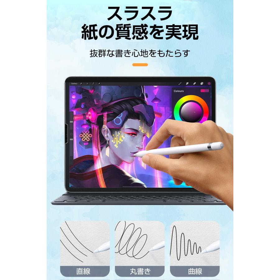 明誠 ペーパーライクフィルム 磁気吸着式 着脱式 iPad/Air/mini/Pro 全