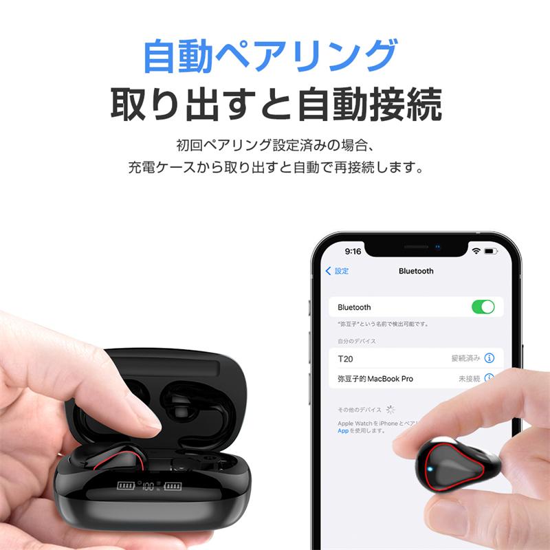 Wireless earphone 001 XG-13 ブラック/ホワイト WeCool XG-13 True Wireless Bluetooth Earbuds User Manual