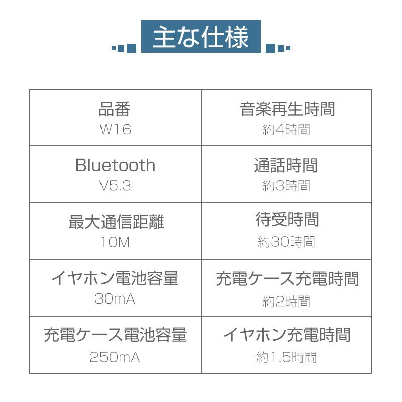 ワイヤレスイヤホン Bluetooth5.3 イヤホン カナル型 完全ワイヤレスヘッドセット ブルートゥース ENCマイク ノイズキャンセリング HiFi高音質 ハイレゾ 防水｜meiseishop｜22