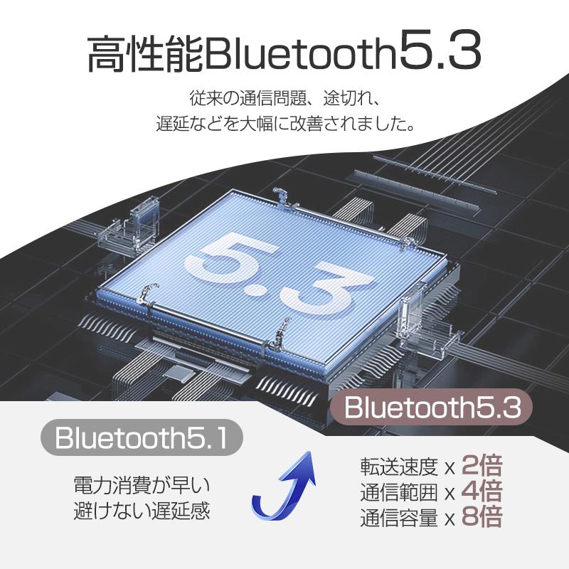 明誠 骨伝導イヤホン Bluetooth5.3 完全ワイヤレスイヤホン ヘッド